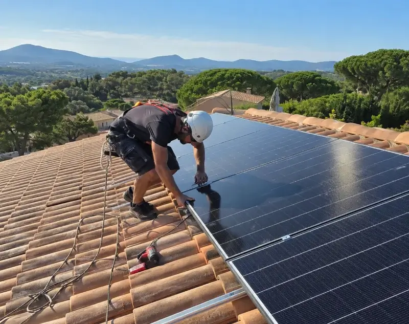 Installateur panneaux solaires Gémozac — pose photovoltaïque sur toiture